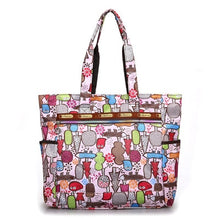 Load image into Gallery viewer, Floral Shopping Bag