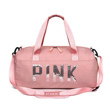 Load image into Gallery viewer, Black Gym Bag