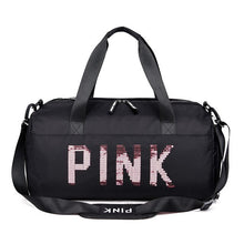 Load image into Gallery viewer, Black Gym Bag